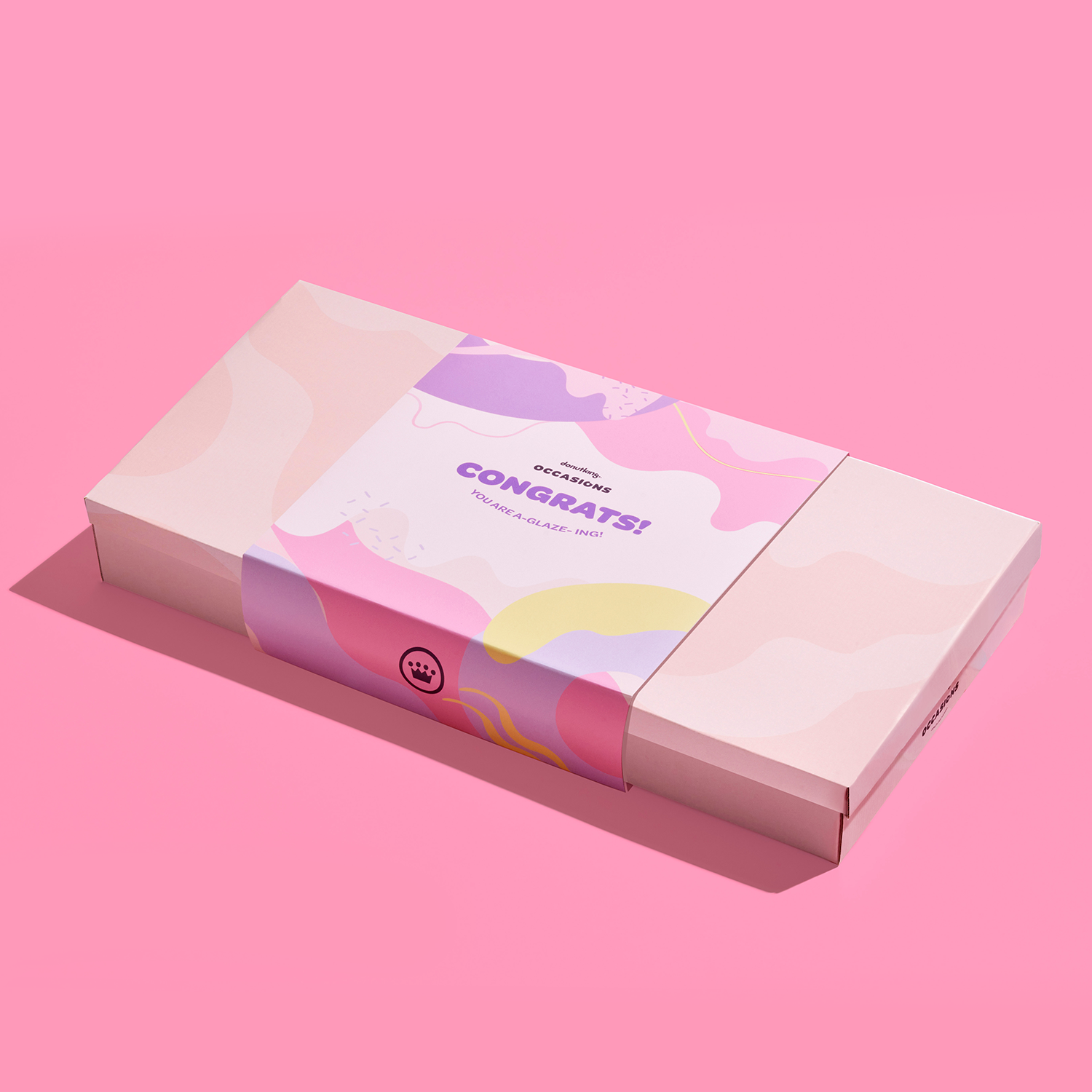 Mini Donut Box - Strawberry (Large)