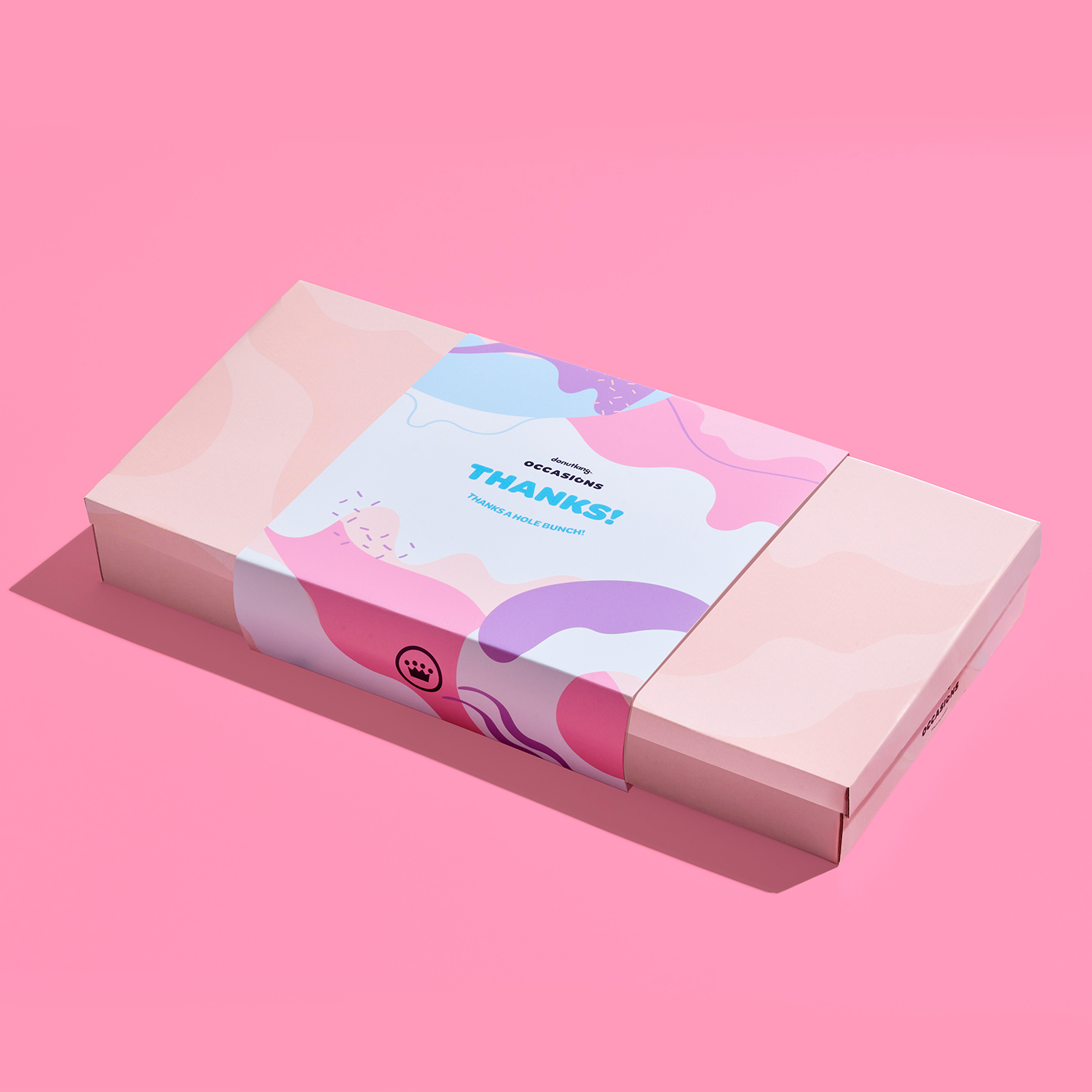 Mini Donut Box - Choc & Strawberry (Large)