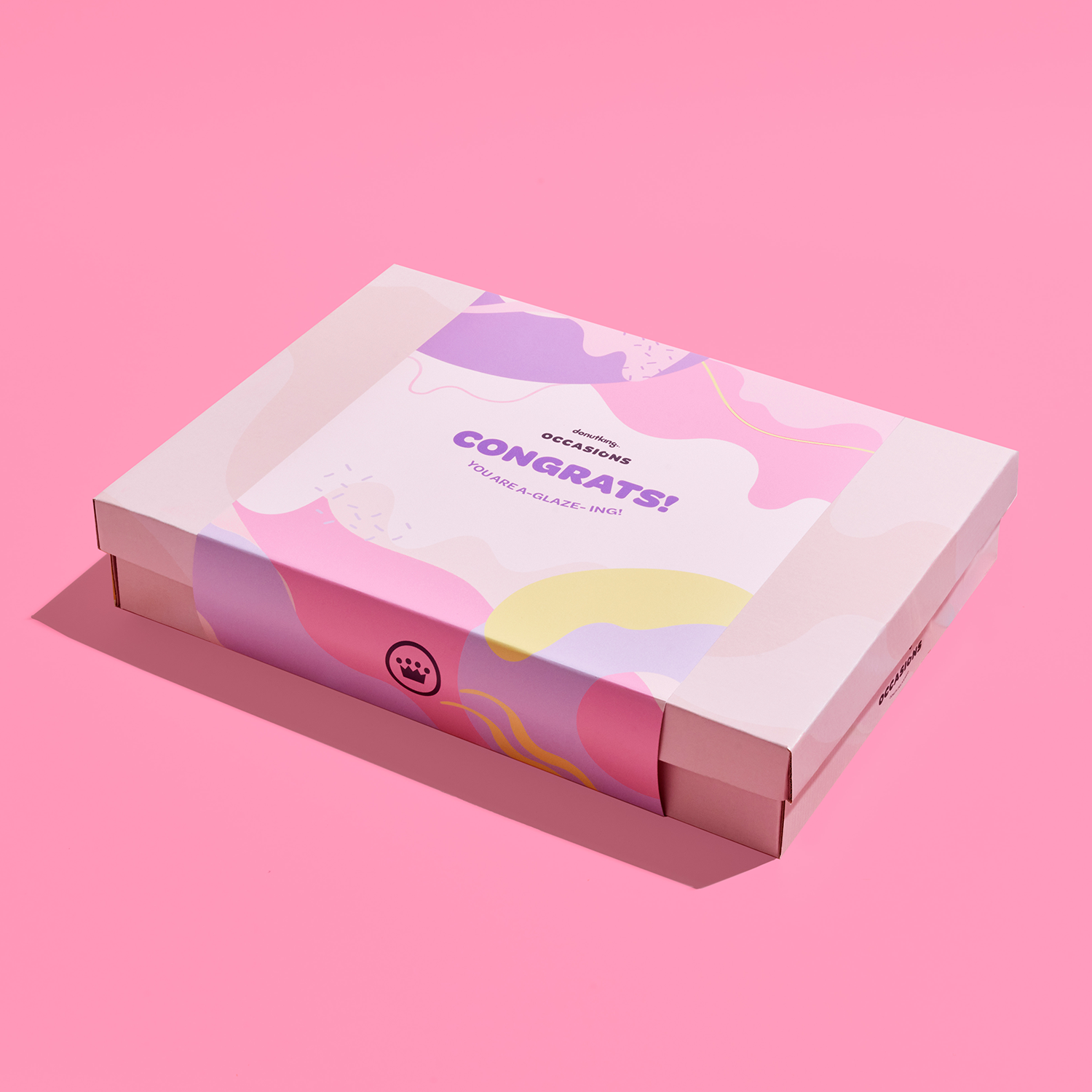 Mini Donut Box - Strawberry (Small)