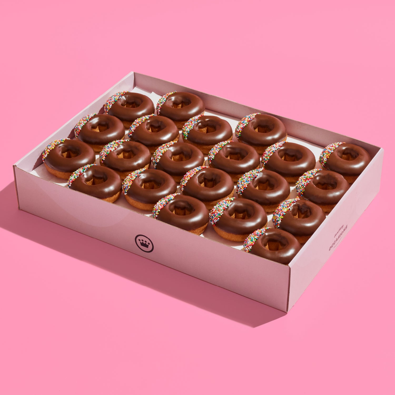 Mini Donut Box - Chocolate (Small)